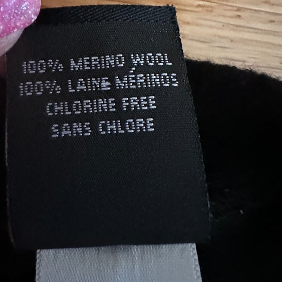 Patagonia Performance Baselayer Merino Wool Black Sweater Top Size S/M - Picture 6 of 10